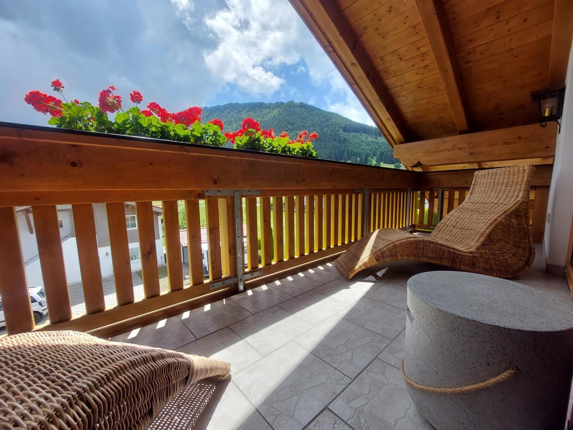 Apartment Traumblick Unterammergau Dış mekan fotoğraf