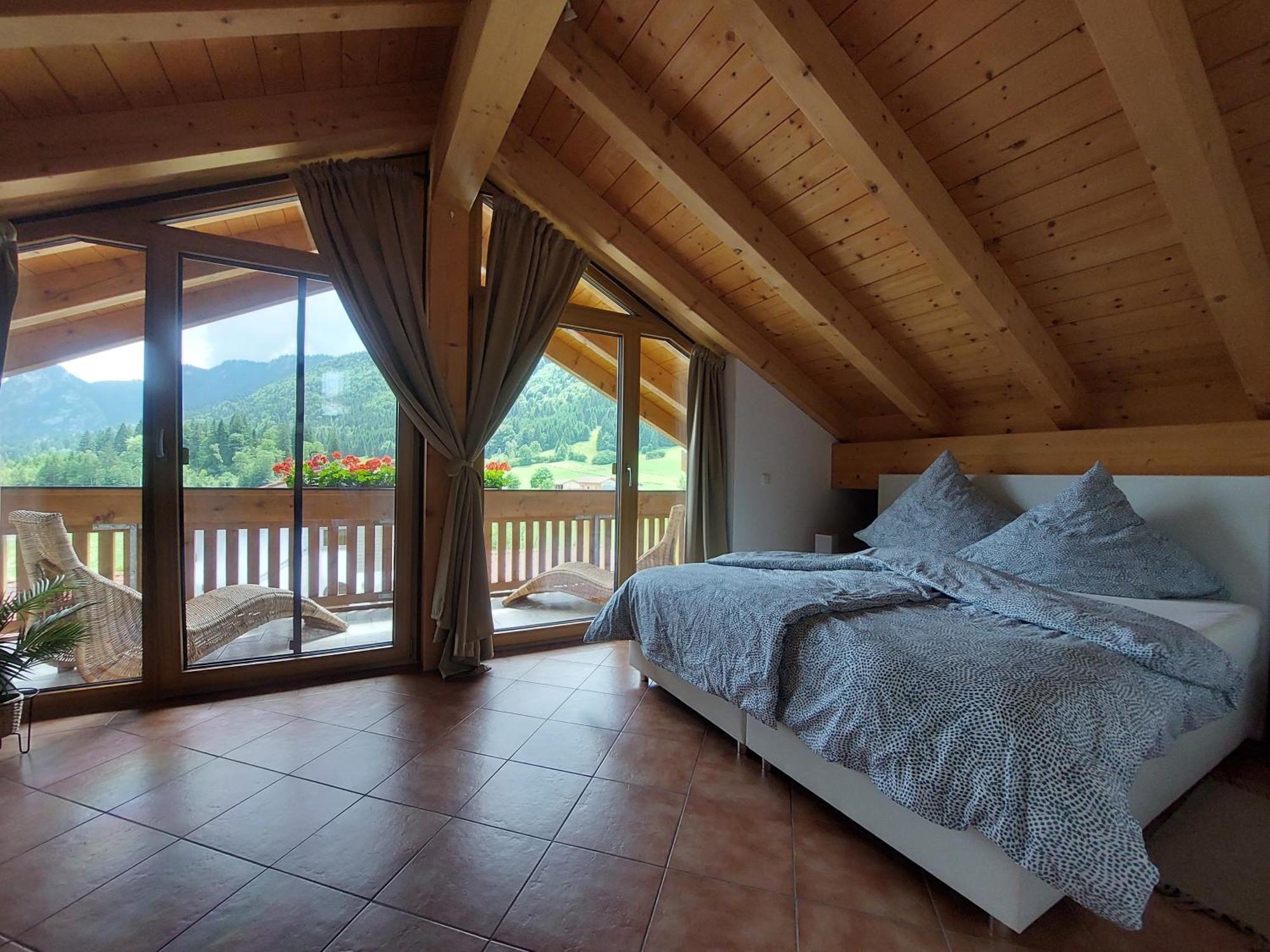 Apartment Traumblick Unterammergau Dış mekan fotoğraf
