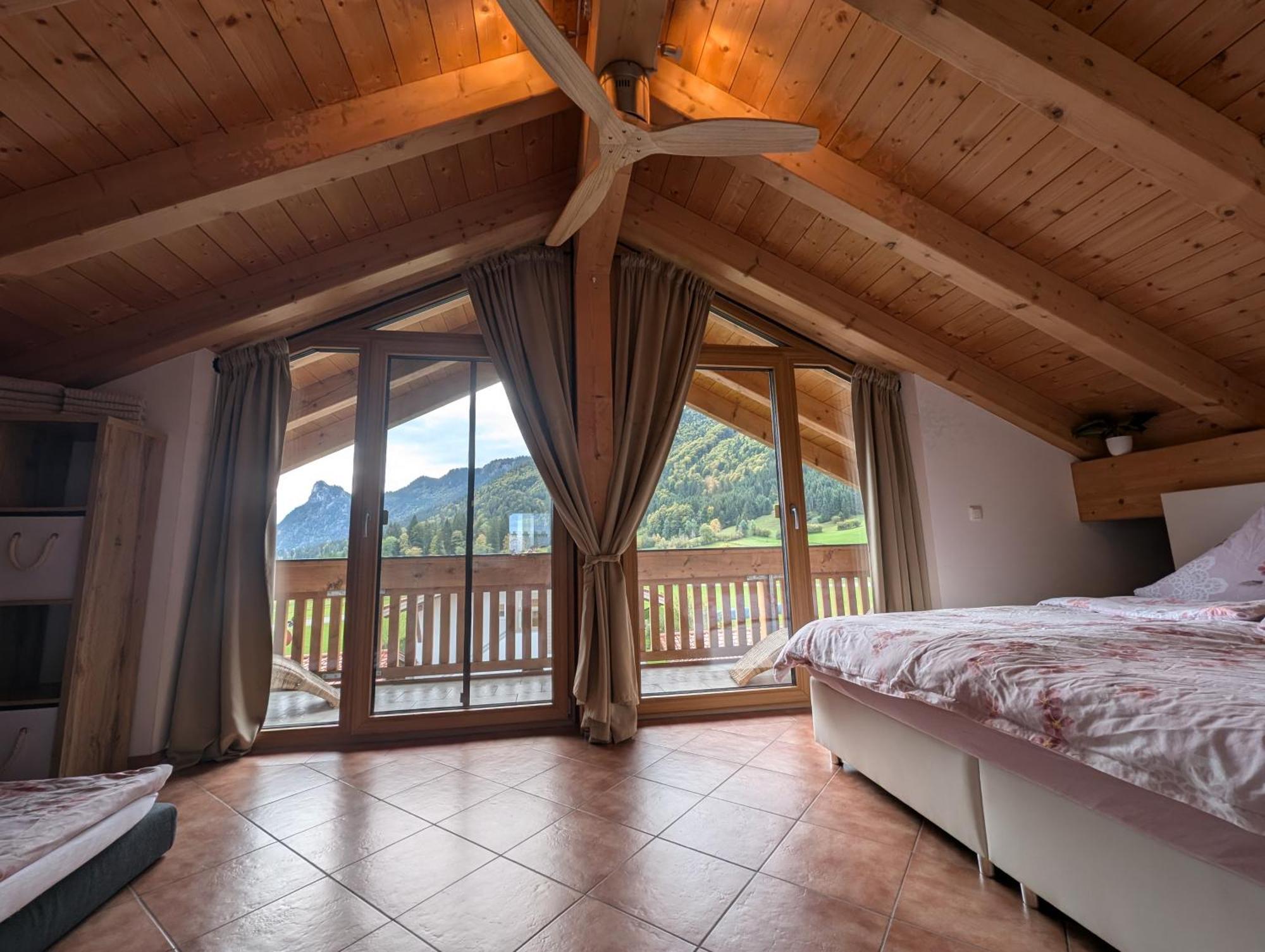 Apartment Traumblick Unterammergau Dış mekan fotoğraf